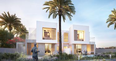 New townhouse complex Maple 3 in Dubai Hills Estate, UAE