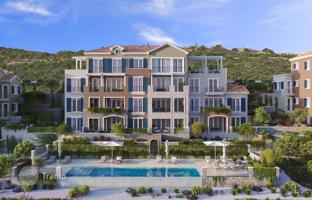 New residence in a large luxury beachfront cluster with beaches, a marina and a golf course, Tivat, Montenegro for From 588,000 €