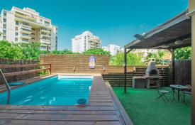 Comfortable apartment with a terrace, a pool and a garden in a modern residence, Netanya, Israel for $595,000