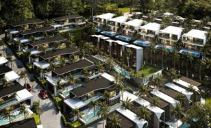 Complex of villas with gardens and swimming pools, 5 minutes from Layan Beach, Phuket, Thailand for From $522,000