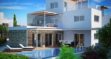 Complex of villas at 200 meters from the sea, Paphos, Cyprus