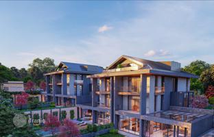New complex of villas with swimming pools and gardens, Istanbul, Turkey for From 82,212,000 TRY