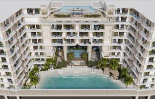 Duplex apartments in a new residence with a beach club, a park and a spa, Ras Al Khaimah, UAE for From $947,000
