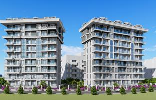 Residential complex in the city center and 600 meters from the beach, close to the chain stores, Alanya, Turkey for From 11,939,000 TRY