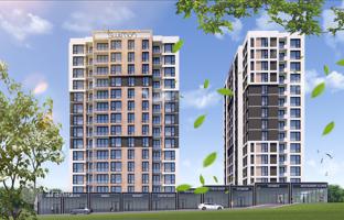 New guarded residence with swimming pools and a green area close to a metro station and highways, Istanbul, Turkey for From 11,638,000 TRY