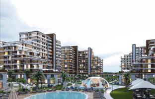 Guarded residence with swimming pools and green areas close to the highway, Istanbul, Turkey for From 19,810,000 TRY