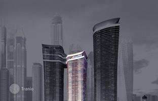 New high-rise residence Seahaven Tower B with a swimming pool and a health center, Dubai Marina, Dubai, UAE for From $970,000