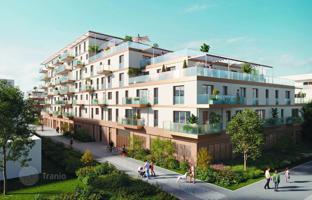 Modern residential complex opposite a metro station in the suburbs of Paris, Antony, France for From 286,000 €