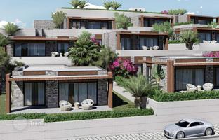 Villas with private gardens and car parks, with panoramic views of Bodrum and Gümbet Bay, Turkey for From 59,926,000 TRY