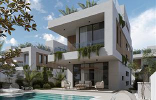 New complex of villa with swimming pools and gardens at 150 meters from the beach and the marina, Pernera, Cyprus for From 605,000 €