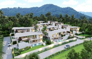 Exclusive complex of villas with swimming pools, 500 meters from Lamai Beach, Samui, Thailand for From $433,000