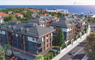 High-quality residence with swimming pools and green areas in a quiet area, 500 meters from the beach, Istanbul, Turkey for From 22,286,000 TRY
