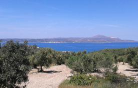 Land plot with sea and mountain views in Tsivaras, Crete, Greece for 300,000 €