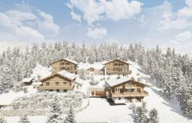 Luxury residence with three new chalets in a quiet area, La Clusaz, France for From 2,250,000 €
