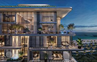Duplex apartments in the new waterfront residence Villa del Divos with panoramic views and a beach club, Dubai Islands, Dubai, UAE for From $1,988,000