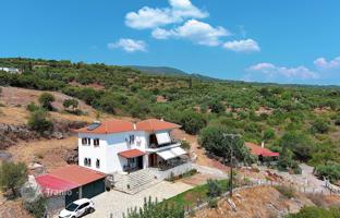 Two-storey house with a large plot near the sea in Peloponnese, Greece for 420,000 €