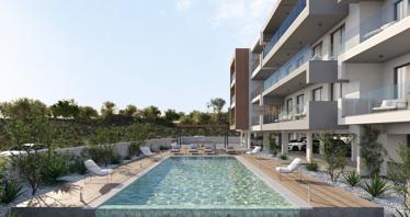 New low-rise residence with a swimming pool in a prestigious area, close to the sea and the center of Paphos, Cyprus