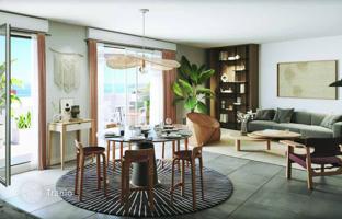 Modern residential complex with a parking in the center of Cap D'Ail, Cote d'Azur, France for From 337,000 €