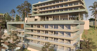 Apartments in a new residence with swimming pools, restaurant and 24-hour service, Platres, Cyprus
