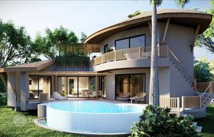 Complex of villas with swimming pools and gardens near the beach, Samui, Thailand for From $321,000