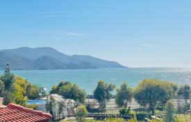 Sea-view villa in a complex with a swimming pool, 200 m from Calis beach, with underfloor heating, 2 terraces, a glazed balcony for $456,000