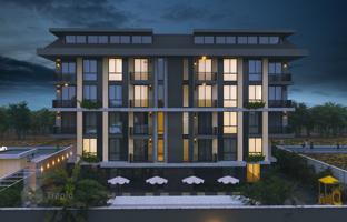 1-bedroom apartment in new building 47 m² in Oba. Price on request