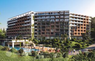 1-bedroom apartment in new building 45 m² in Makhinjauri for $103,000