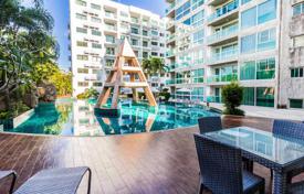 Two-bedroom apartments with picturesque views in a luxury residence with three swimming pools and gardens, 150 m from the beach, Pattaya for $110,000