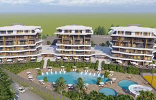 Luxury residence with swimming pools and a tennis court clos to the sea, Alanya, Turkey for From 7,774,000 TRY
