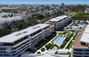 New residential complex with swimming pool near the beach in San Pedro Alcantara, Malaga, Spain for From 715,000 €