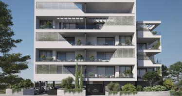 Modern club complex with a garden at 350 meters from the beach, Germasoyia, Cyprus