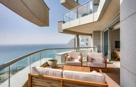 Modern apartment with two terraces and sea views in a bright residence with a pool, near the beach, Netanya, Israel for $1,425,000