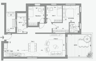 3-bedroom apartment 84 m² in Netanya for $982,000