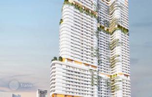 New high-rise residence with swimming pools and a co-working area in the center of Phnom Penh, Cambodia for From $140,000