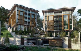 Low-rise residence with swimming pools, conference rooms and a view of Bosphorus in a prestigious area Üsküdar, Istanbul, Turkey for From 17,383,000 TRY