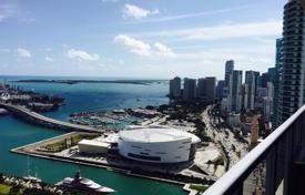 Designer two-bedroom apartment with ocean views in the center of Miami, Florida, USA for $799,000