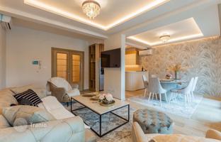 Furnished penthouse with a sea view in a complex with a SPA center and a swimming pool, Przno, Montenegro for 430,000 €