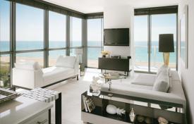 Furnished apartment with refined finishing and panoramic views in an oceanfront full-service residence, South Beach, Miami, USA for $1,975,000