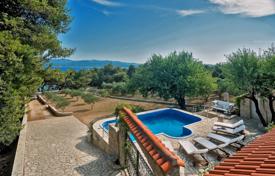 Luxury villa with a swimming pool on the first sea line, Bol, Croatia. Price on request
