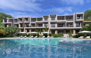 New residence with two swimming pools and lounge areas at 650 meters from the sea, Kallithea, Greece for From 172,000 €
