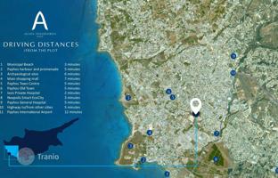 Land plot in Paphos for 680,000 €