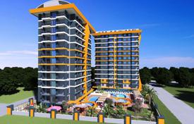 New residence with swimming pools and an aquapark, 100 meters from the beach, Mahmutlar, Alanya, Turkey for From $204,000