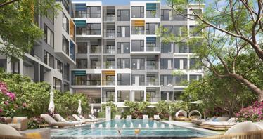 New condominium with lagoon and lake view in prestigious resort area near Boat Avenue, Phuket, Thailand