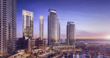 Creekside 18 — luxury apartments in a residence by Emaar with a panoramic view, swimming pools and a gym near the marina in Dubai Creek Harbour