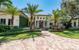Mediterranean villa with a plot, a pool and a terrace, Pinecrest, USA for $1,999,000