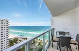 Modern apartment with ocean views in a residence on the first line of the beach, Hollywood, Florida, USA for $980,000