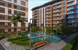 New residence with a swimming pool and an underground parking, Istanbul, Turkey for From 15,155,000 TRY