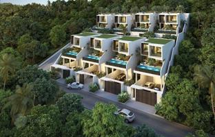 Villas with tropical swimming pools and a panoramic sea view, 6 minutes from the airport, Phuket, Thailand for From $626,000