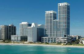 Modern apartment with ocean views in a residence on the first line of the beach, Miami Beach, Florida, USA for $775,000