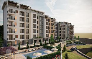 1-room apartment in new building 31 m² in Budva city for 98,000 €